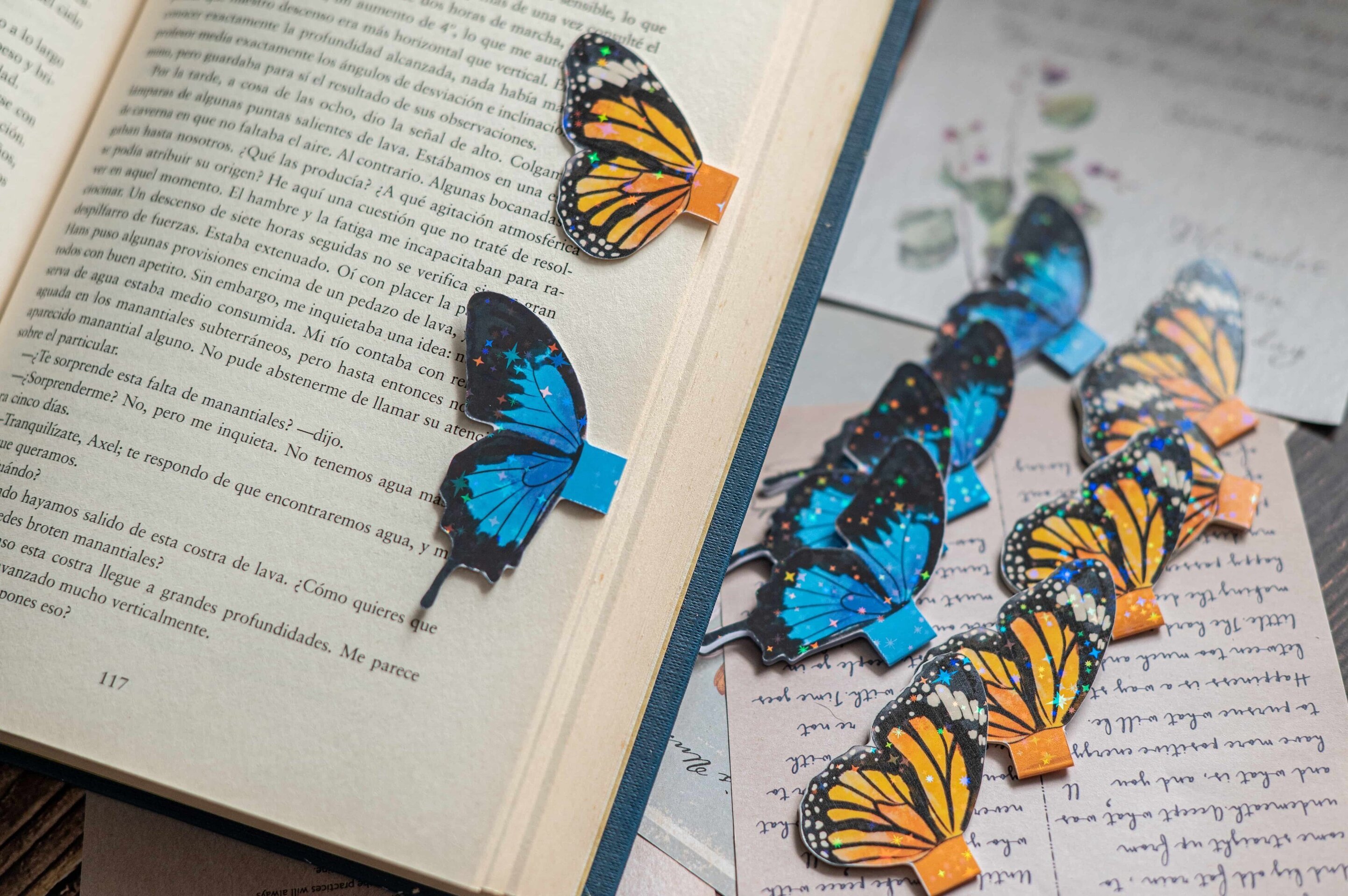 MARCAPÁGINAS MAGNÉTICO MARIPOSA - 1